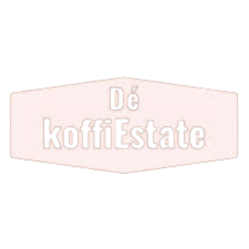 Dé koffi Estate cafe logo